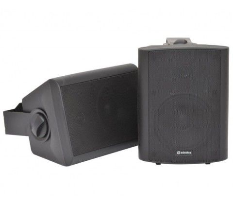 Kabinamos garso kolonėlės su stiprintuvu 100V 5" (13cm) 60W 8Ώ Adastra BC5A-B juodos (black) 2vnt